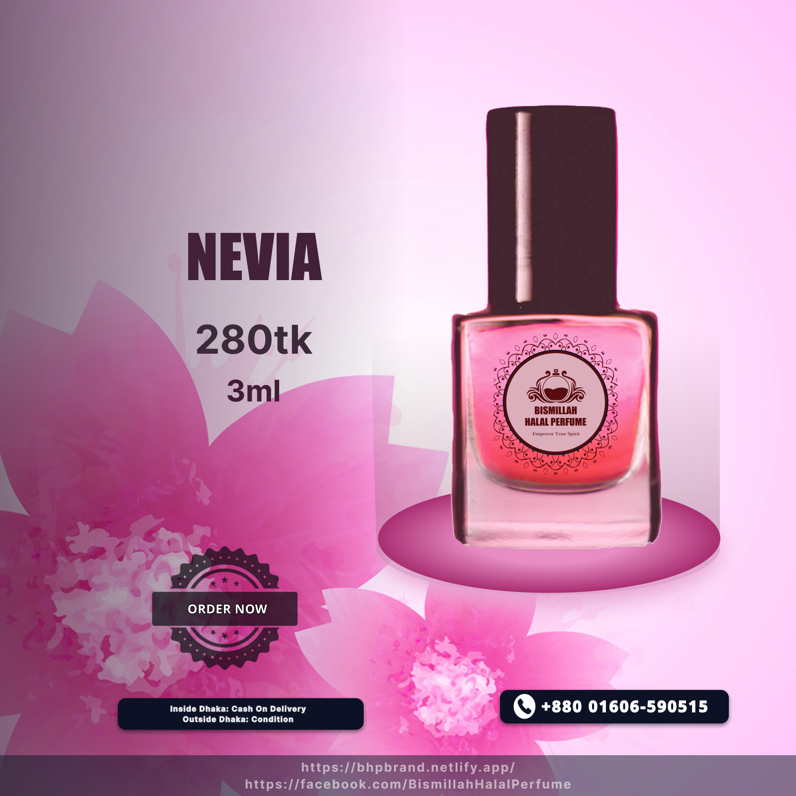Bismillah halal perfume - BHP Nevia